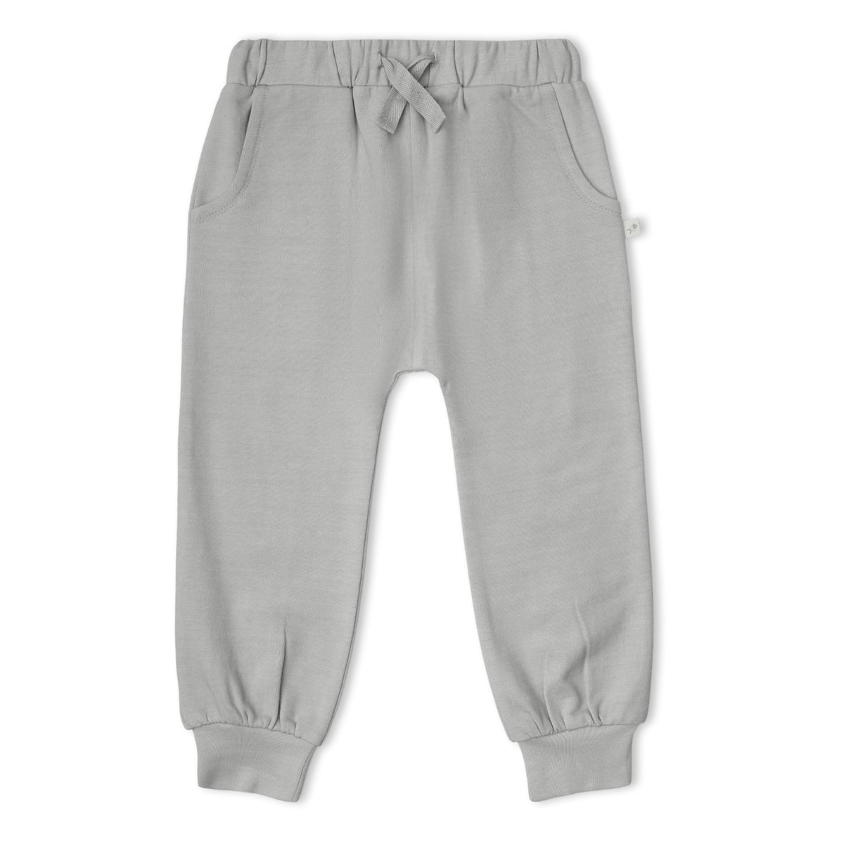 Organic Fleece Jogger Pants - Grey by Makemake Organics