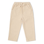 Organic Corduroy Pants - Oat by Makemake Organics