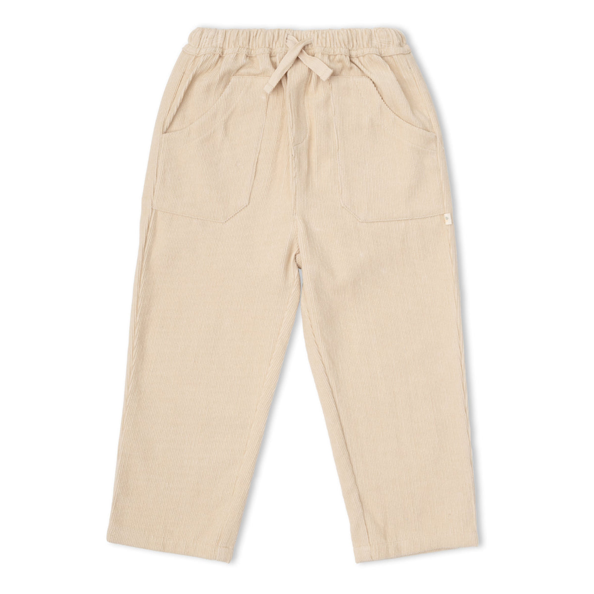 Organic Corduroy Pants - Oat by Makemake Organics