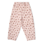 Organic Twill Barrel Pants - Rosebud by Makemake Organics