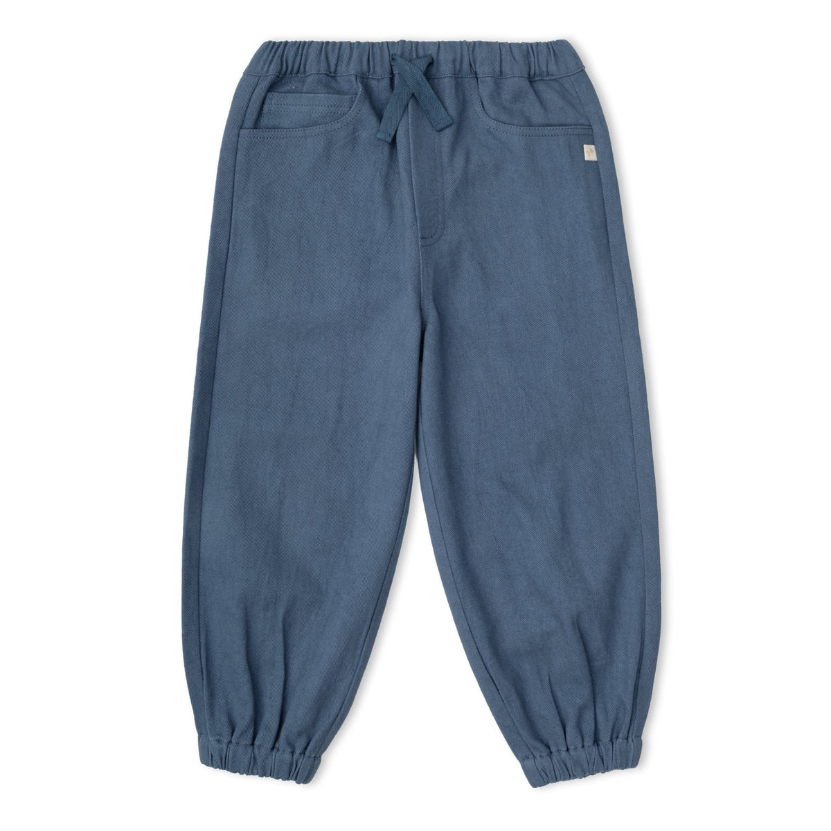 Organic Twill Joggers Pants - Navy by Makemake Organics