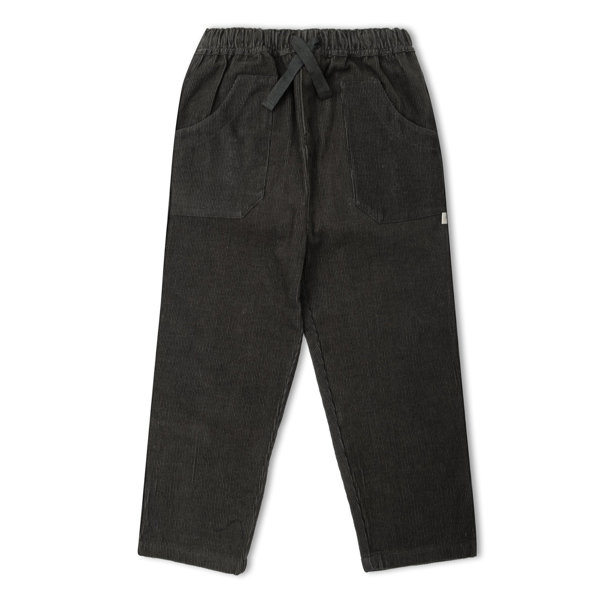 Organic Corduroy Pants - Charcoal by Makemake Organics
