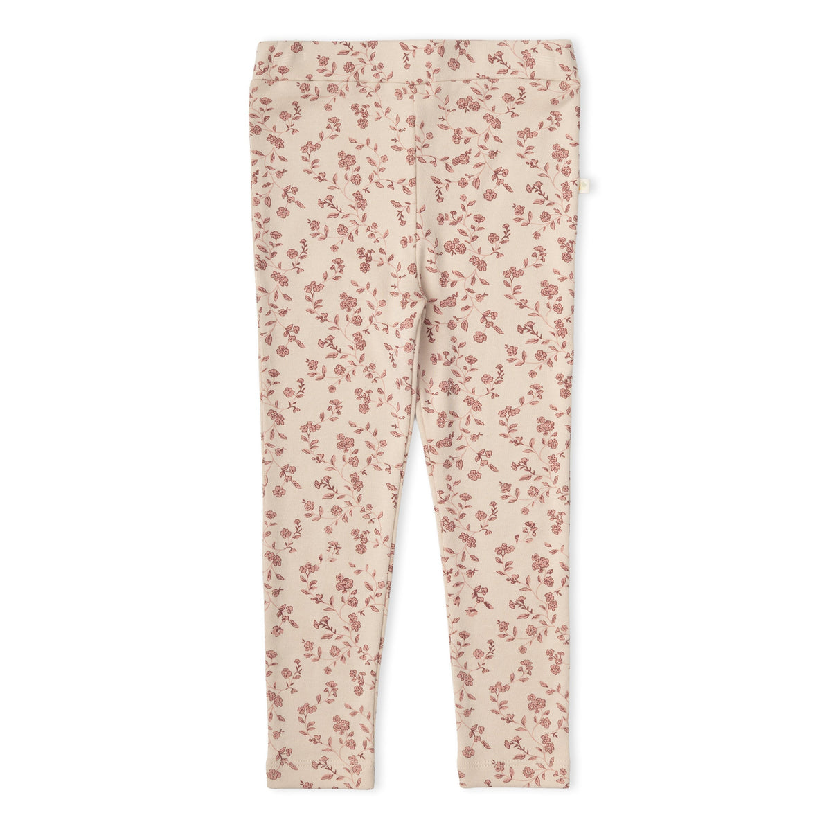Organic Legging Set of 2 - Petal Whispers + Dusty Rose by Makemake Organics