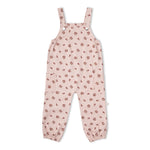 Organic Twill Overalls - Rosebud by Makemake Organics