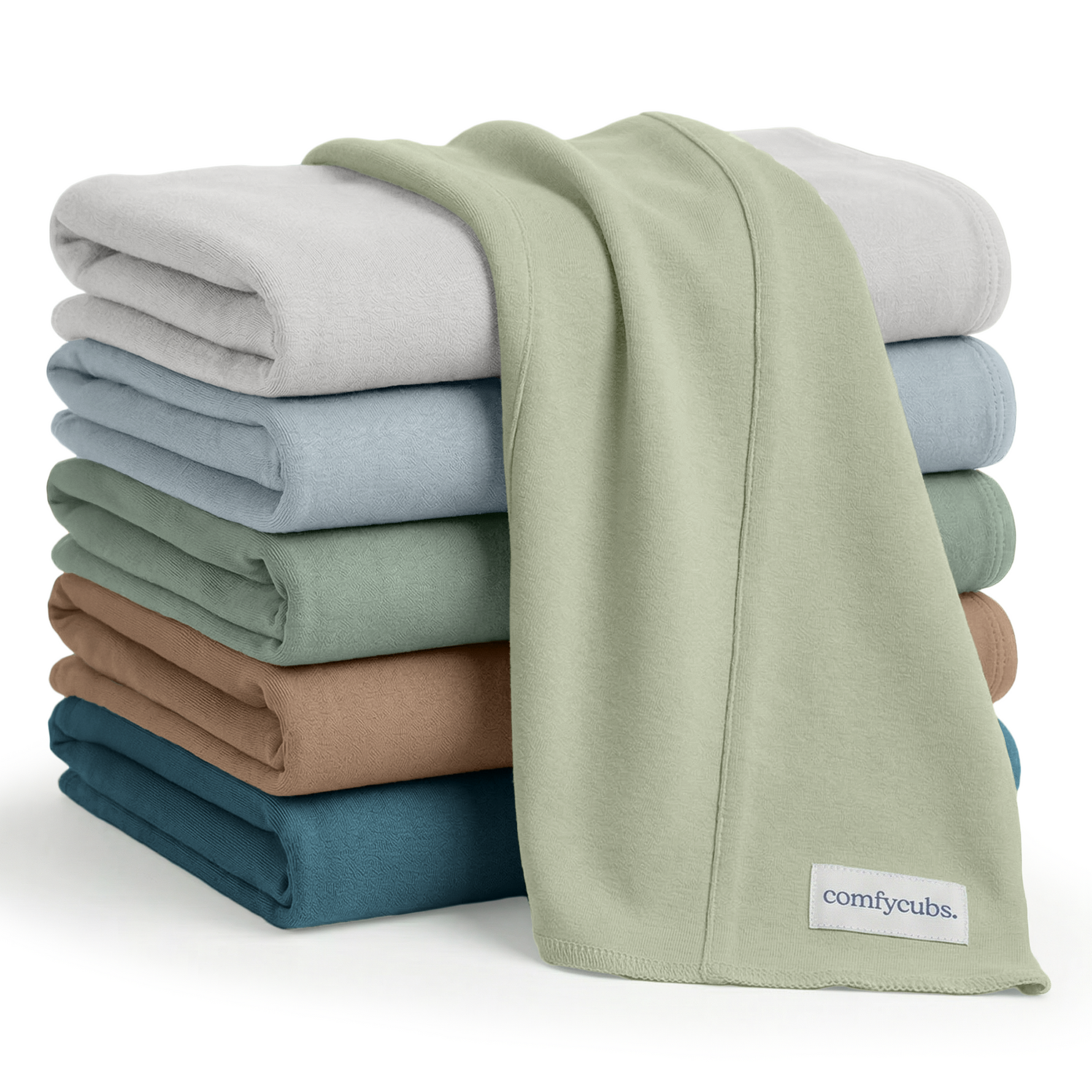 Cotton Burp Cloths in Multi-Boy - Linens, Blanket, Towel | Everetts Place