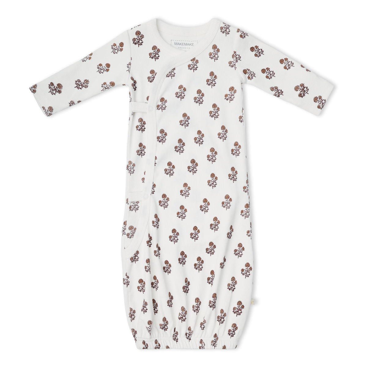 Organic Kimono Infant Sleep Gown - Loom by Makemake Organics