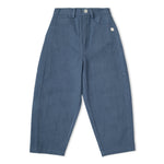 Organic Twill Barrel Pants - Navy by Makemake Organics