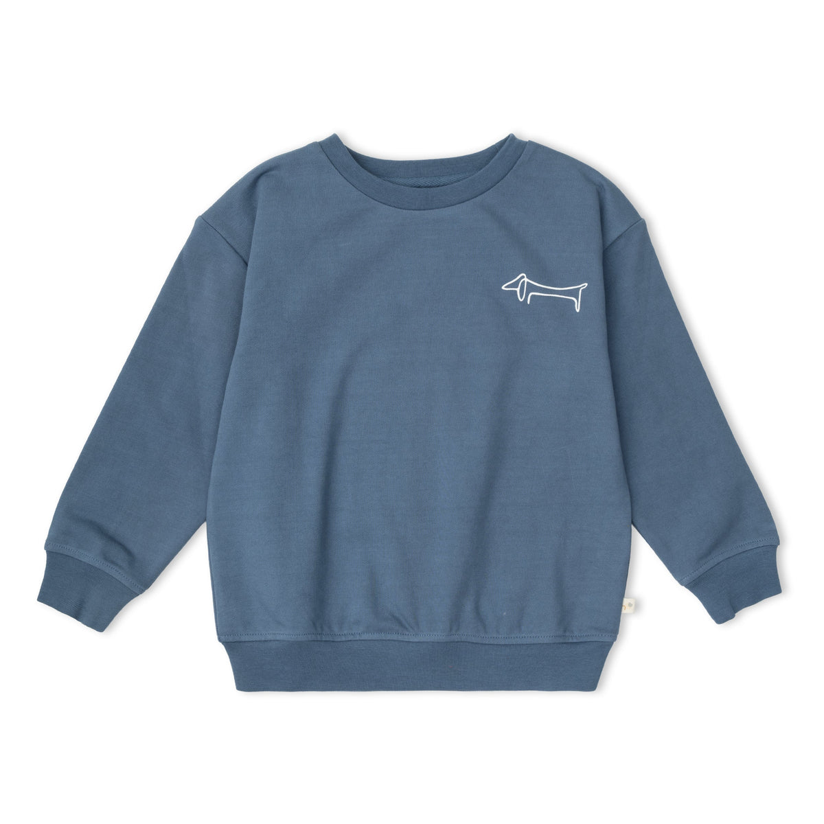 Organic Fleece Sweatshirt - Dachshund by Makemake Organics