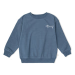 Organic Fleece Sweatshirt - Dachshund by Makemake Organics