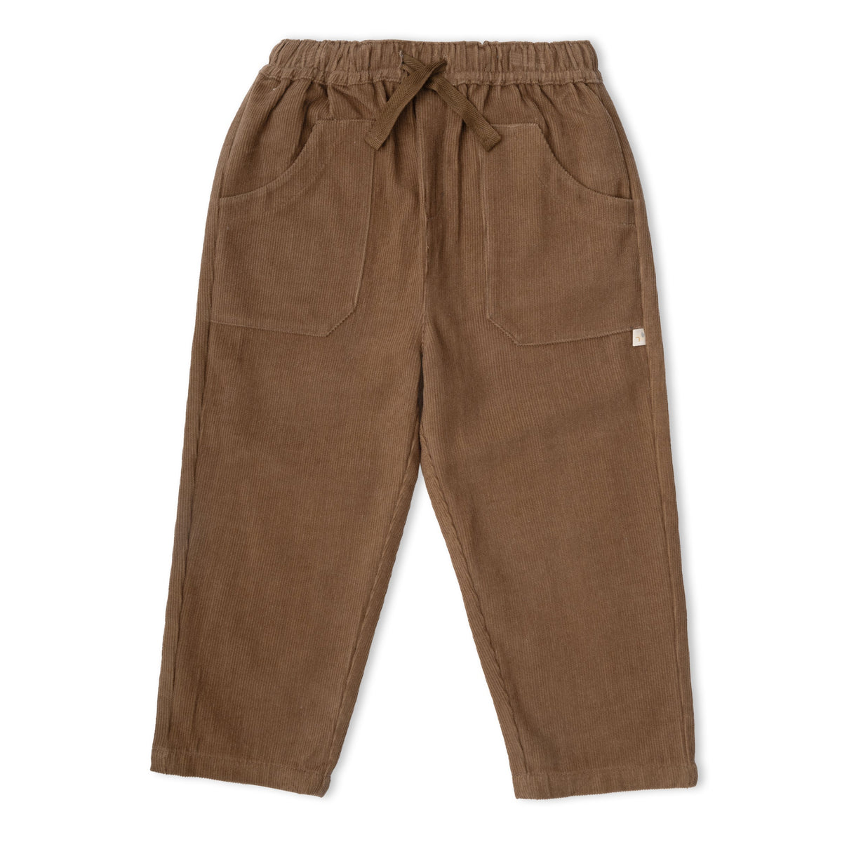 Organic Corduroy Pants - Brown by Makemake Organics