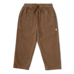 Organic Corduroy Pants - Brown by Makemake Organics