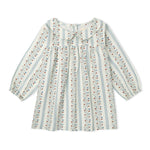 Organic Peter Pan Collar Dress - Vine Trail by Makemake Organics