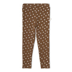 Organic Legging Set of 2 - Chestnut Bloom + Brown by Makemake Organics