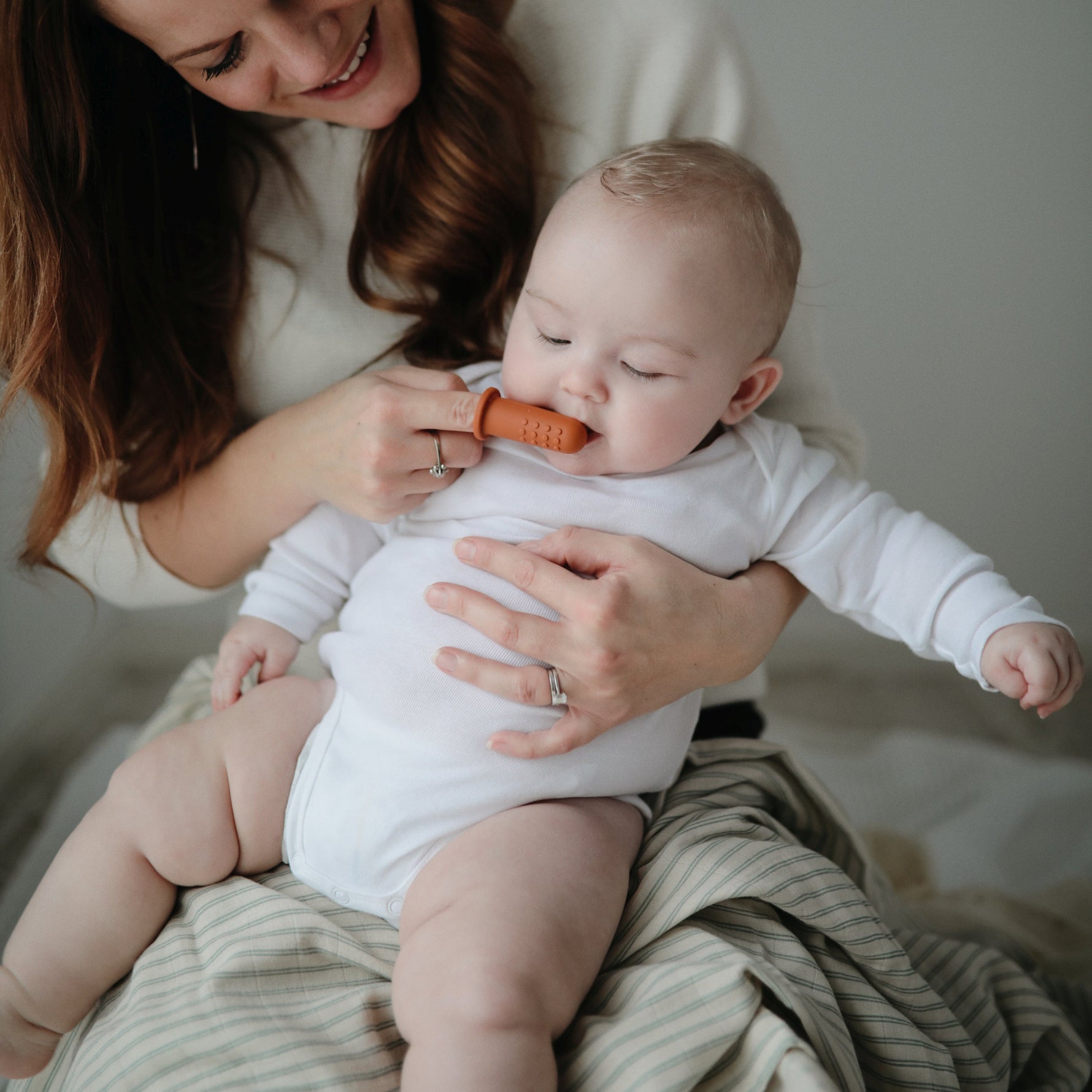 Organic Cotton Muslin Swaddle Blanket by Mushie