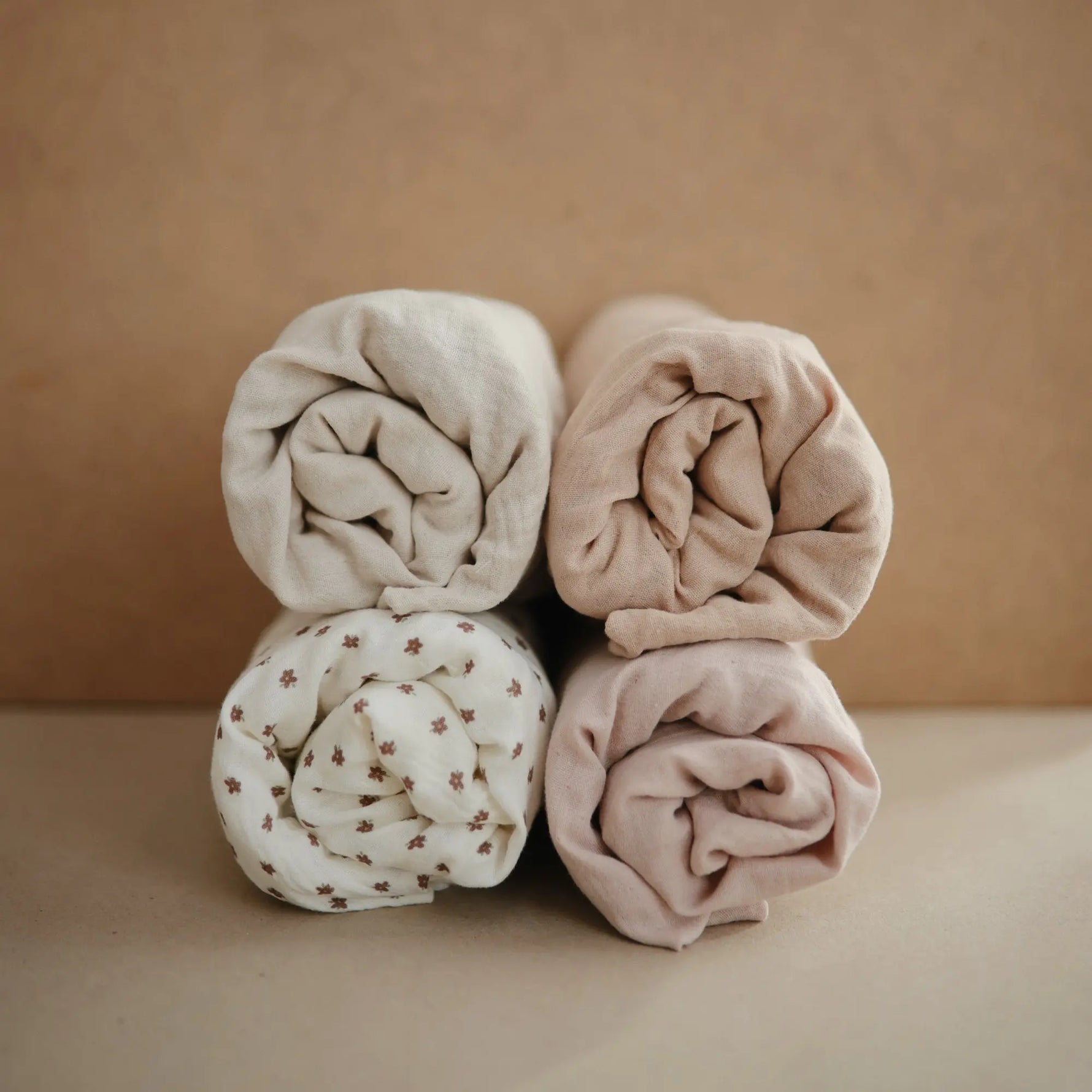 Mushie Extra Soft Muslin Changing Pad Cover 100 Percent Cotton Breathable and Cozy Design - Baby & Toddler > Diapering > Changing Mat & Tray Covers Changing Pad Cover