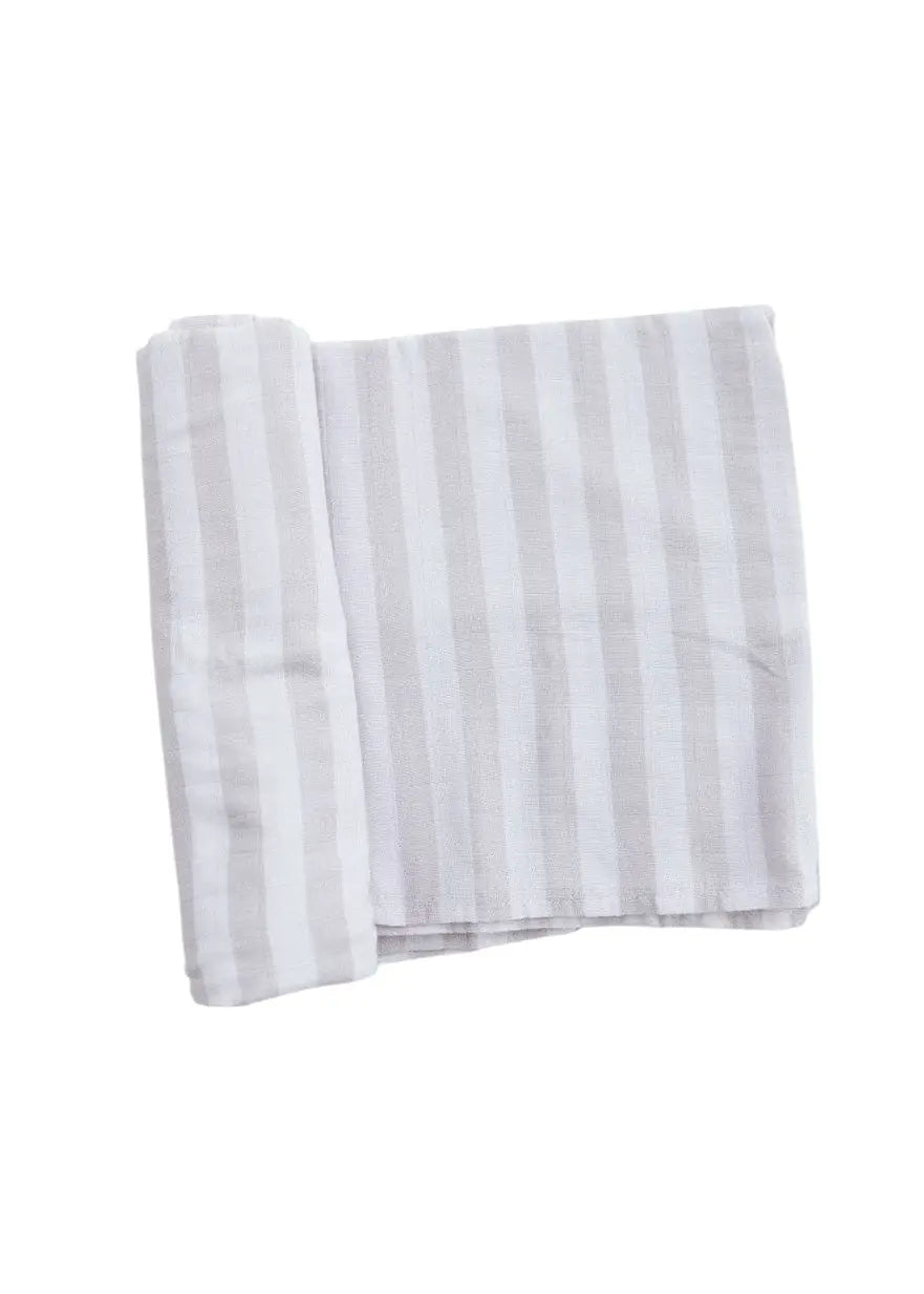 Muslin Swaddle | Striped Charlie Lou Baby 