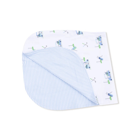 2 Ply Burp Cloth With Binding Bamboo Viscose Absorbent Angel Dear Everetts Place: Online Boutique