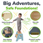 Ocodile.com 2-Step Stool for Kids - Furniture > Baby & Toddler Furniture > Baby & Toddler Furniture Sets