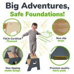 Ocodile.com 2-Step Stool for Kids - Furniture > Baby & Toddler Furniture > Baby & Toddler Furniture Sets