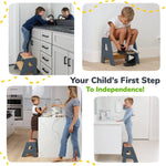 Ocodile.com 2-Step Stool for Kids - Furniture > Baby & Toddler Furniture > Baby & Toddler Furniture Sets