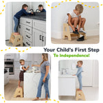 Ocodile.com 2-Step Stool for Kids - Furniture > Baby & Toddler Furniture > Baby & Toddler Furniture Sets