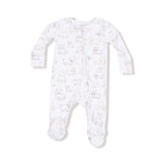 Angel Dear 2 Way Zipper Footie For Babies Soft Bamboo Fabric Cozy - Apparel & Accessories > Clothing > Baby & Toddler Clothing > Baby & Toddler Sleepwear 651
