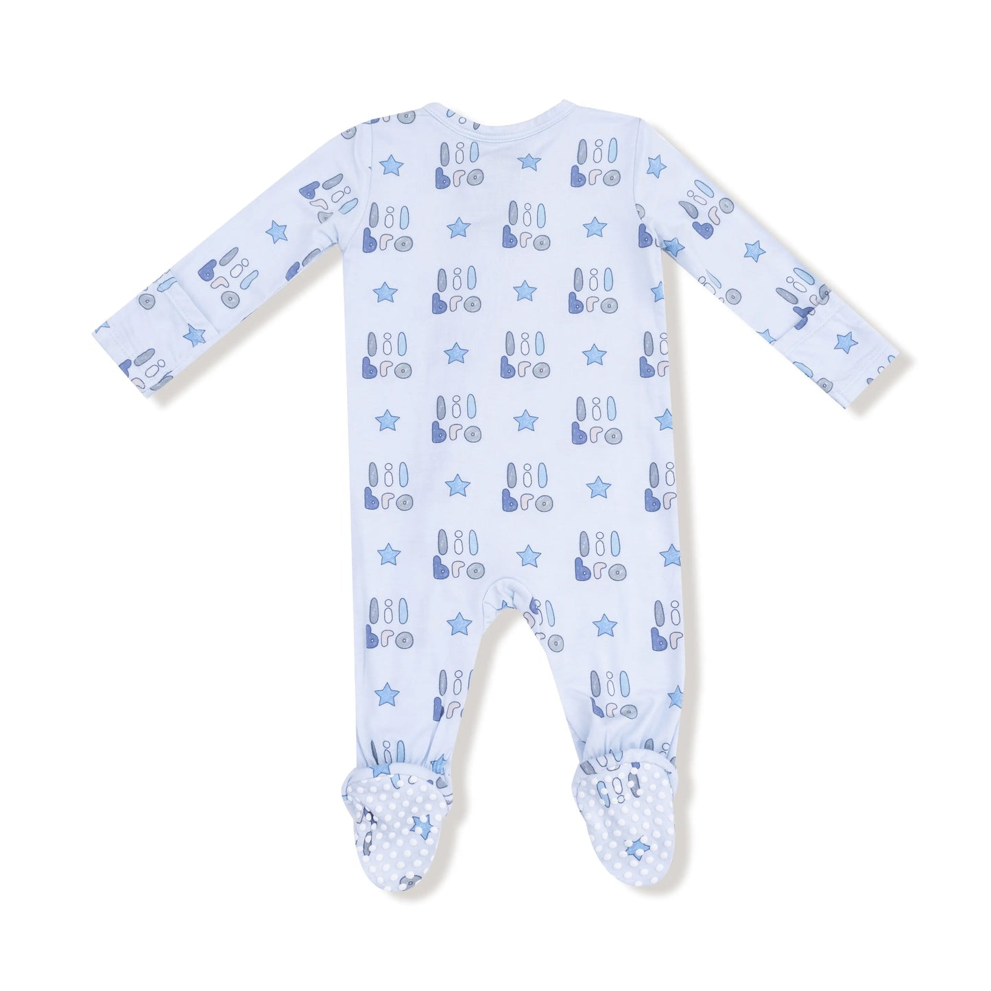 2 Way Zipper Footie for Babies Soft Viscose from Bamboo Fabric Signature Prints Angel Dear Everetts Place: Online Boutique