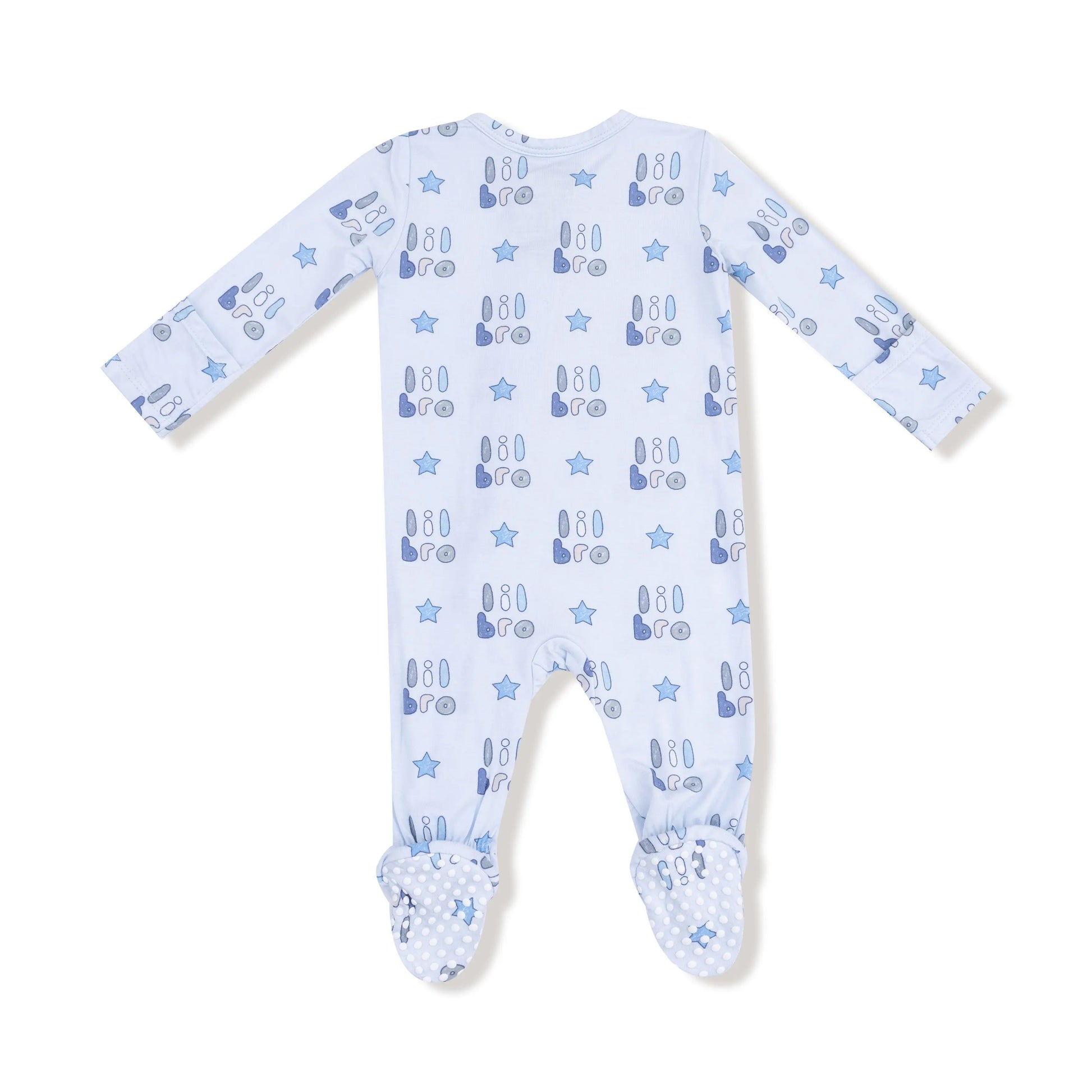 2 Way Zipper Footie for Babies Soft Viscose from Bamboo Fabric Signature Prints Angel Dear Everetts Place: Online Boutique