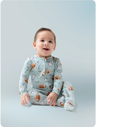 2 Way Zipper Footie for Babies in Soft Viscose from Bamboo Fabric Angel Dear Everetts Place: Online Boutique