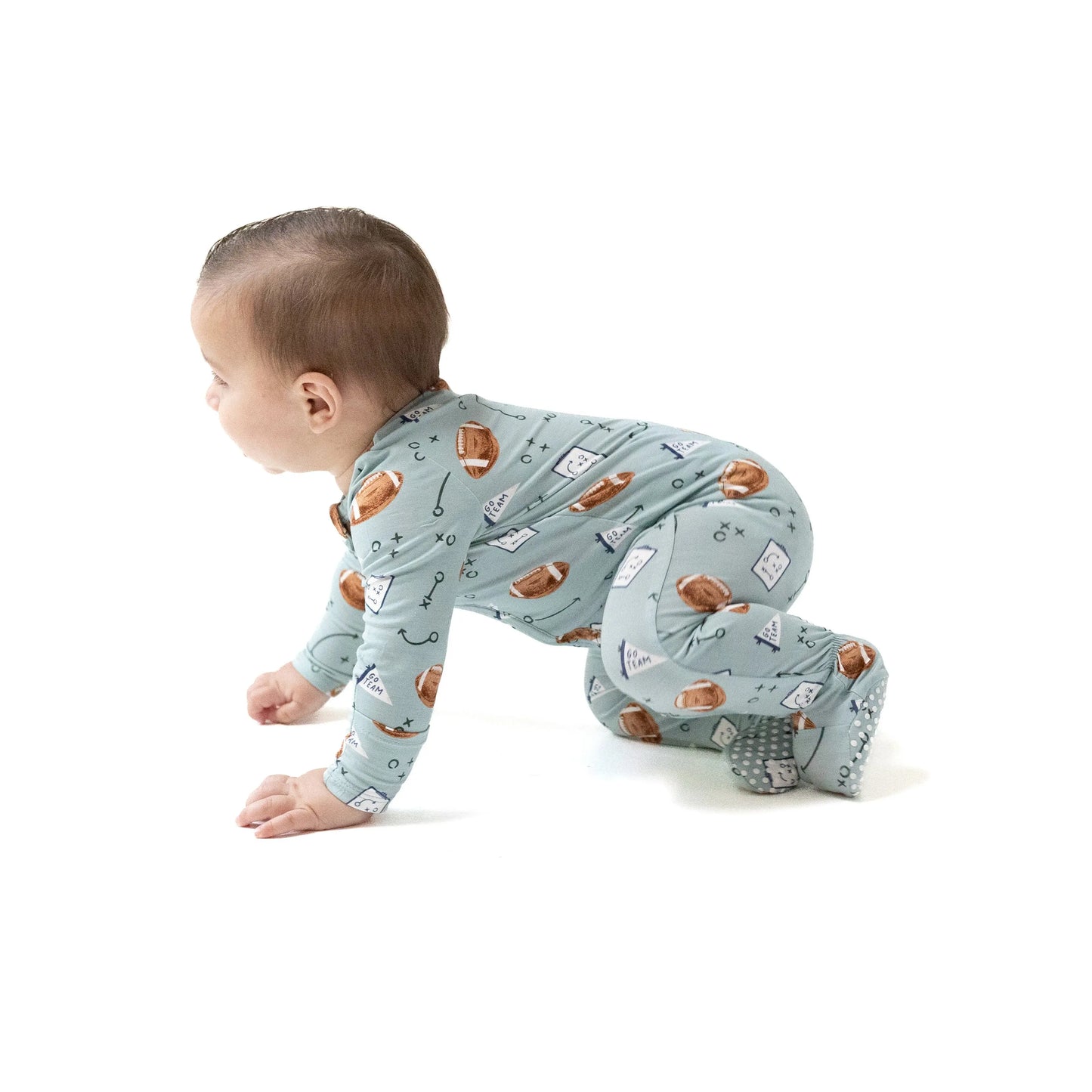 2 Way Zipper Footie for Babies in Soft Viscose from Bamboo Fabric Angel Dear Everetts Place: Online Boutique