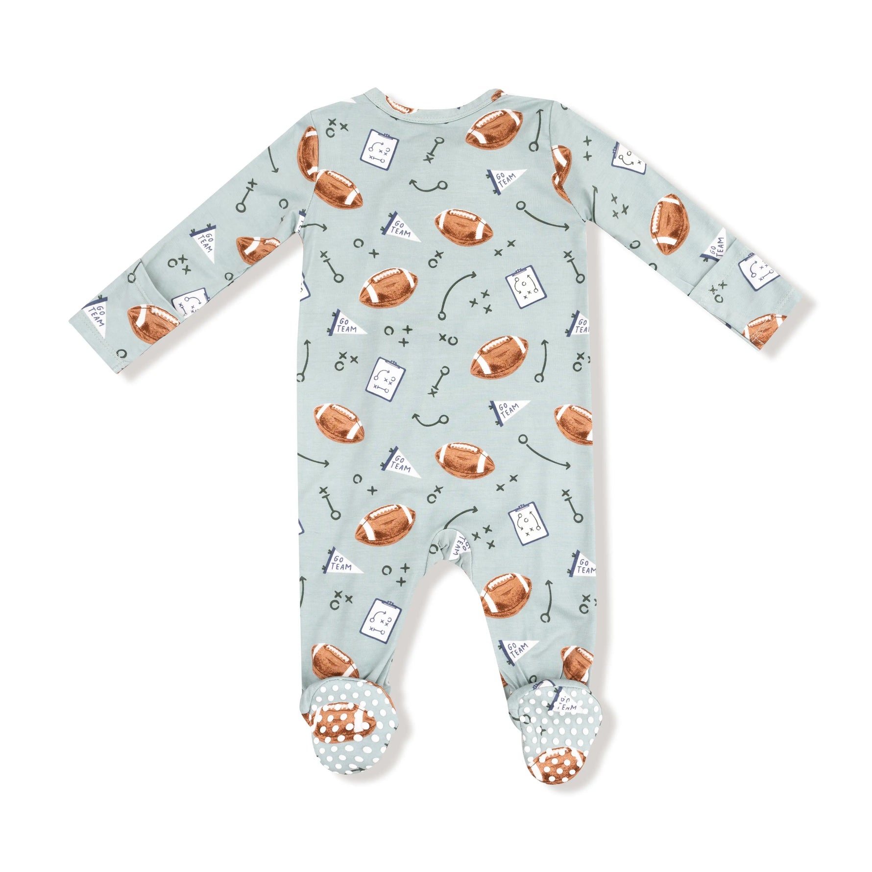 Angel Dear 2 Way Zipper Footie for Babies in Soft Viscose from Bamboo Fabric - Apparel & Accessories > Clothing > Baby & Toddler Clothing > Baby & Toddler Sleepwear 651