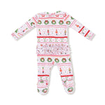 2 Way Zipper Ruffle Back Footie Angel Dear Everetts Place Boutique