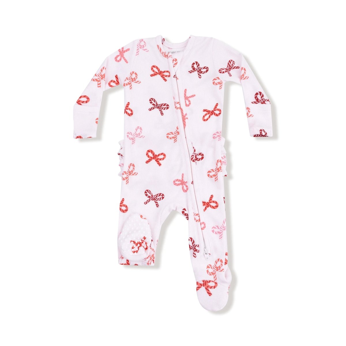 2 Way Zipper Ruffle Back Footie Angel Dear Everetts Place Boutique