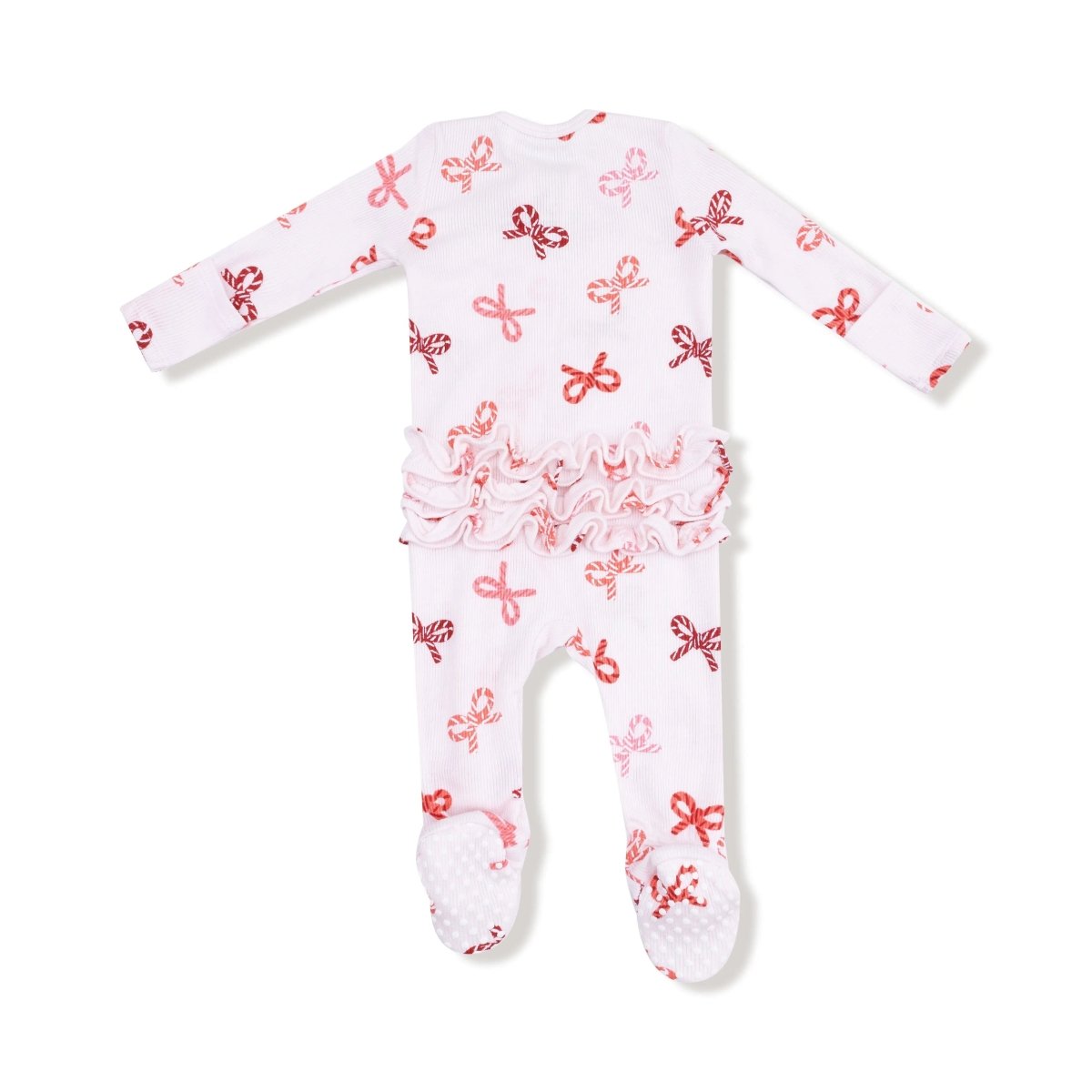 2 Way Zipper Ruffle Back Footie Angel Dear Everetts Place Boutique