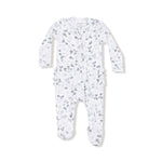 Angel Dear 2 Way Zipper Ruffle Back Footie For Baby Soft Ribbed Modal - Apparel & Accessories > Clothing > Baby & Toddler Clothing > Baby & Toddler Sleepwear 653