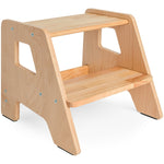 Solid Hardwood 2-Step Toddler Step Stool by Ocodile.com