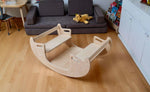 2 In 1 Montessori Wooden Seesaw Table Chair Set Kidodido - Everetts Place Boutique - 