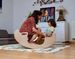 2 In 1 Montessori Wooden Seesaw Table Chair Set Kidodido - Everetts Place Boutique - 