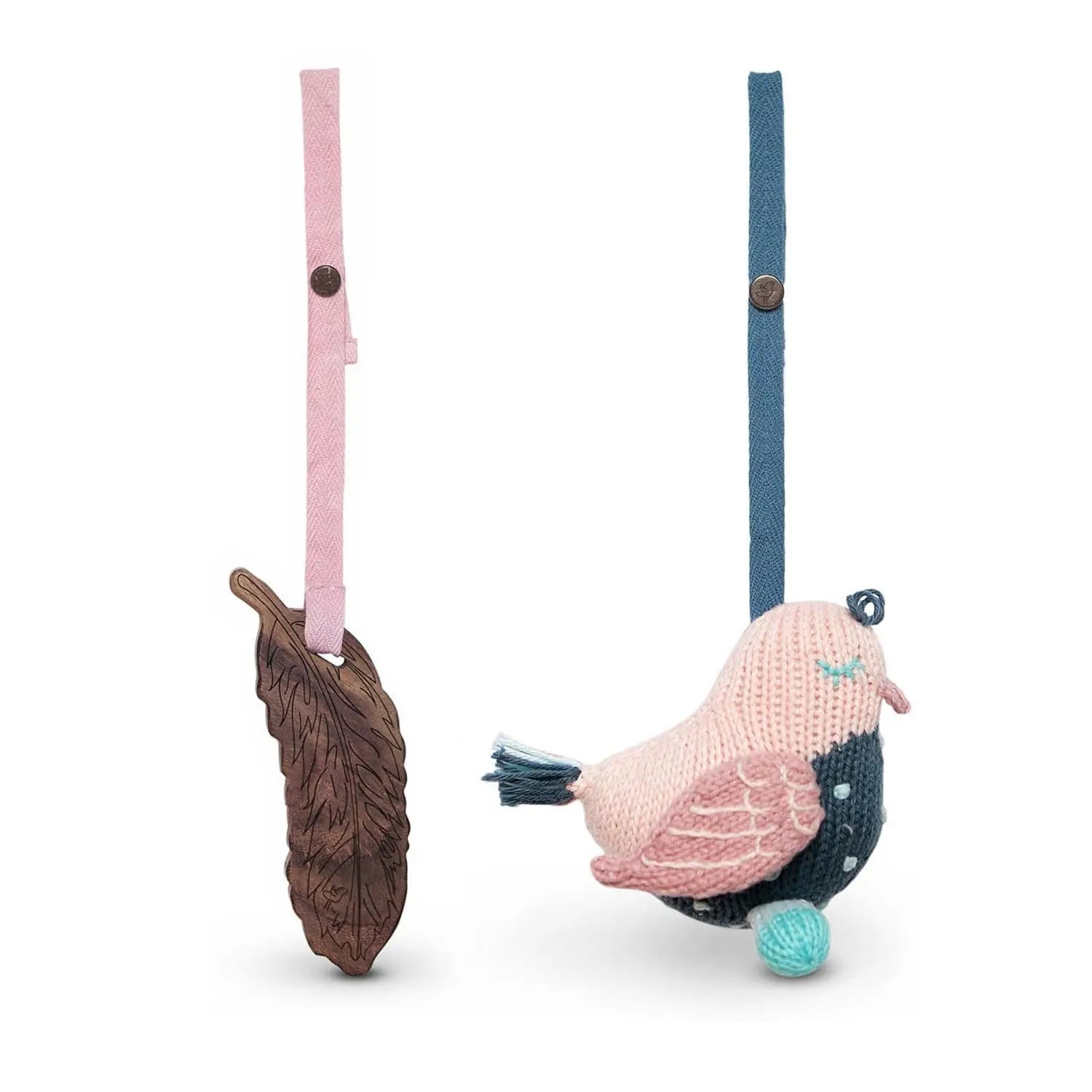 Finn + Emma 2 pc. stroller toys | stella & feather - 