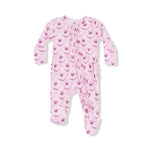 Angel Dear 2 Way Ruffle Zipper Footie Soft Bamboo Viscose for Baby - Everetts Place Boutique - 