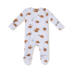 Angel Dear 2 Way Zipper Baby Footie Super Soft Viscose from Bamboo Fabric - 
