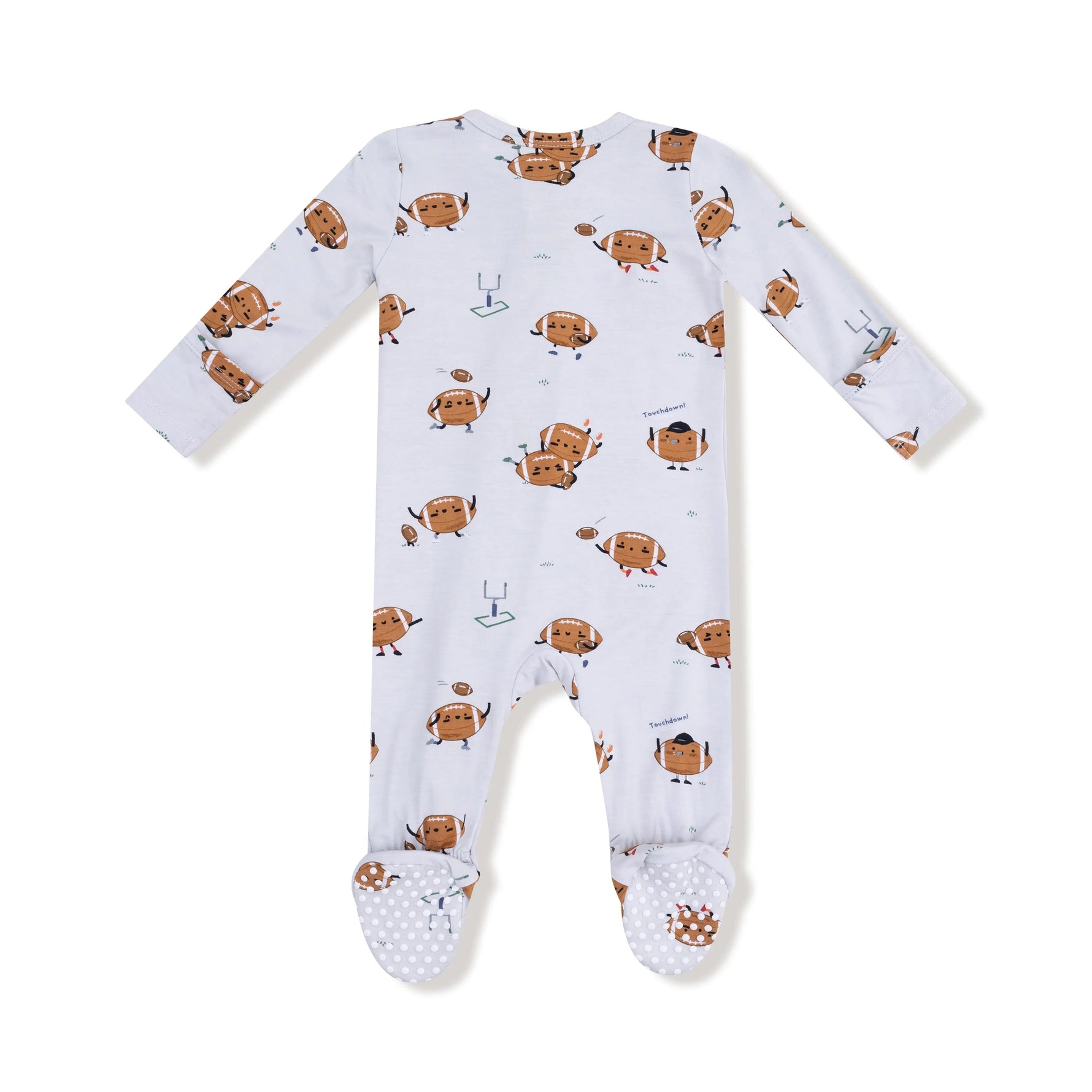 Angel Dear 2 Way Zipper Baby Footie Super Soft Viscose from Bamboo Fabric - 