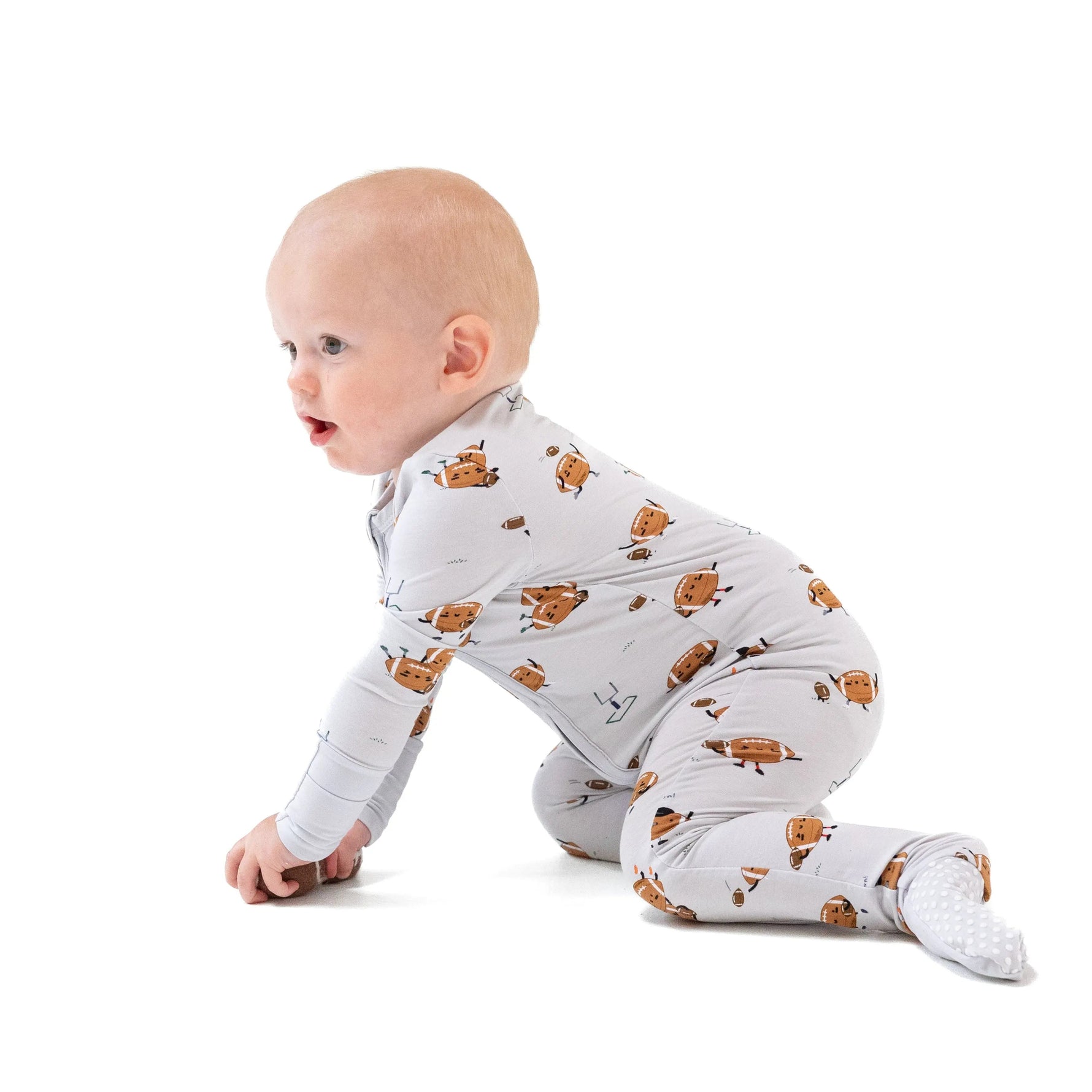 Angel Dear 2 Way Zipper Baby Footie Super Soft Viscose from Bamboo Fabric - 
