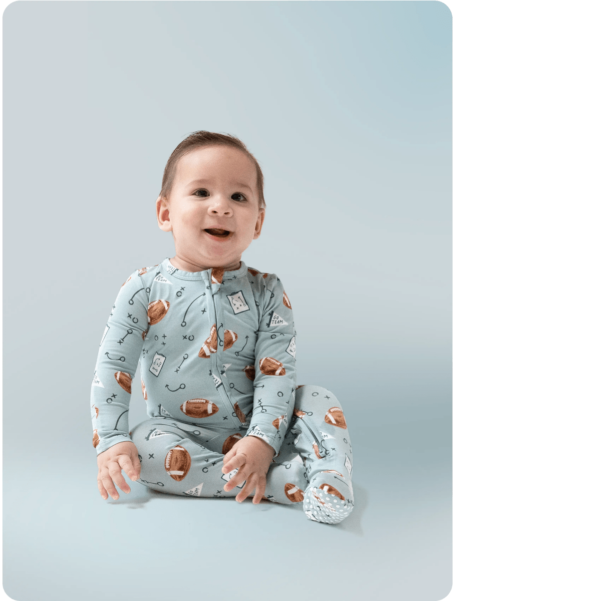 Angel Dear 2 Way Zipper Footie for Babies in Soft Viscose from Bamboo Fabric - Everetts Place Boutique - 