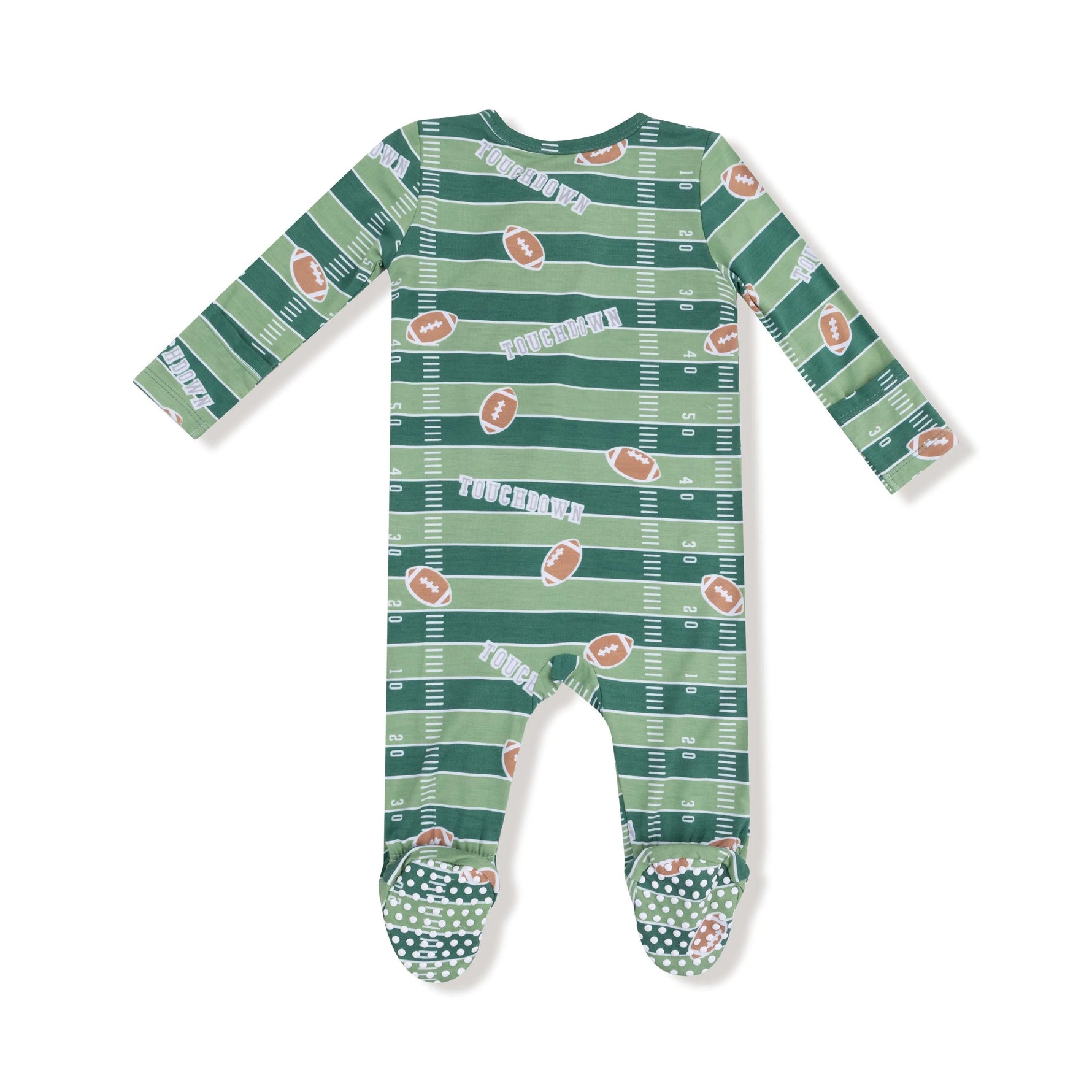 Angel Dear 2 Way Zipper Footie for Babies in Soft Viscose from Bamboo Fabric - 