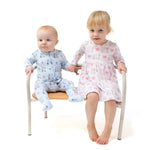 Angel Dear 2 Way Zipper Footie for Babies Soft Viscose from Bamboo Fabric Signature Prints - Everetts Place Boutique - 