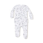 Angel Dear 2 Way Zipper Ruffle Back Footie For Baby Soft Ribbed Modal - Everetts Place Boutique - 
