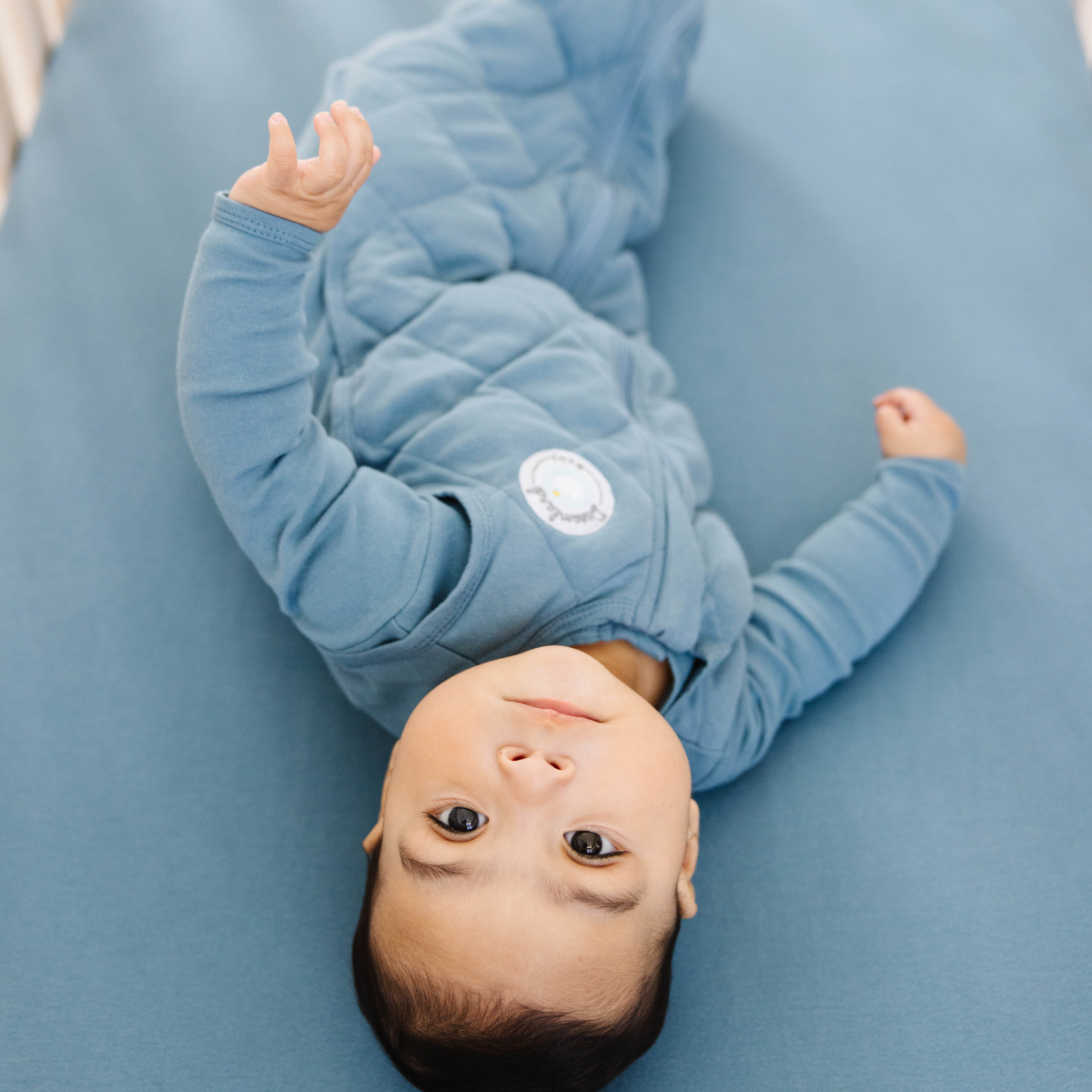 Soft & Breathable Bamboo Fitted Crib Sheet by Dreamland Baby