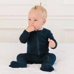 Dreamland Baby LuxeWeave Baby Bamboo Pajamas with DreamCuffs for Ultimate Sleep Comfort - Apparel & Accessories > Clothing > Sleepwear & Loungewear > Pajamas Pajamas