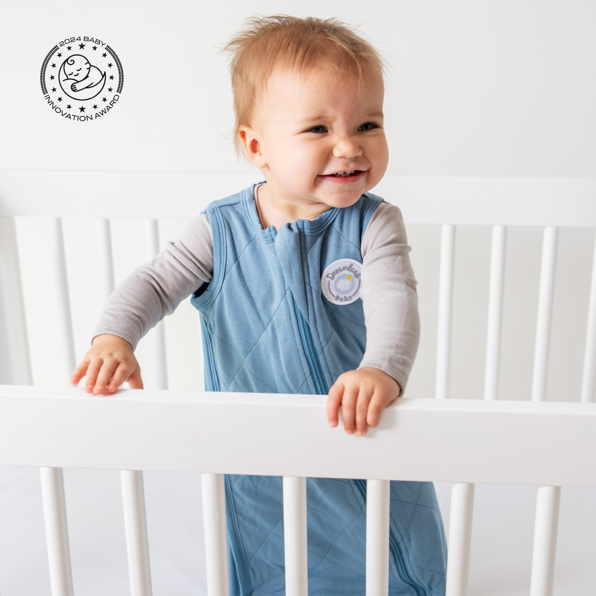 Dreamland Baby organic bamboo classic non-weighted sleep sack.
